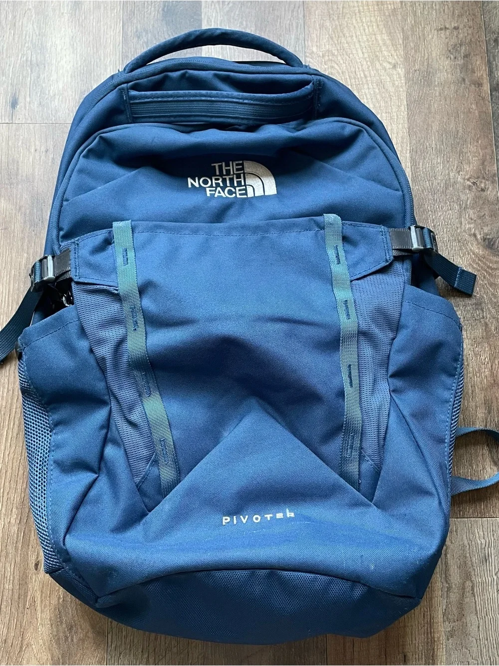 The North Face Navy Blue PivotER Backpack